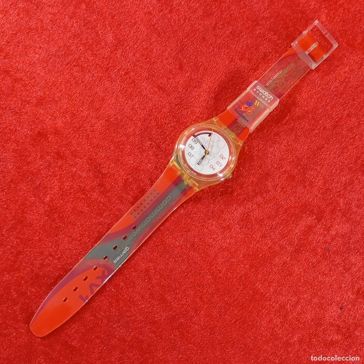 Relojes - Swatch: RELOJ SWATCH - 1998 - MENANG - COMMONWEALTH GAMES - SPECIAL EDITION - SKK108 - VINTAGE / 321