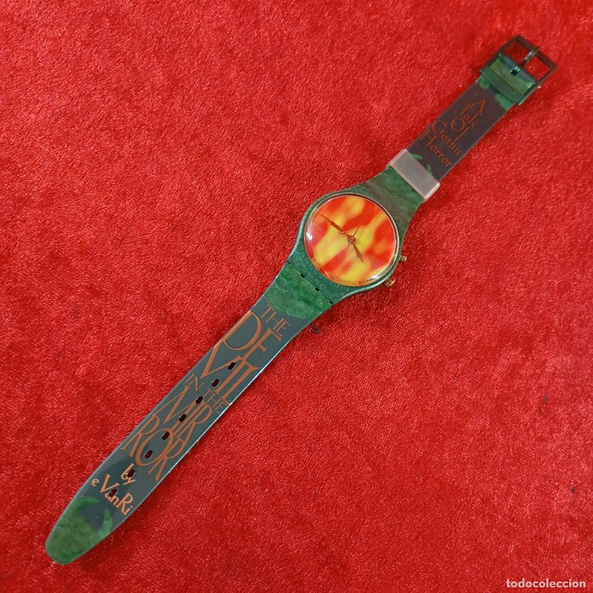 Relojes - Swatch: RELOJ SWATCH - THE DEVIL - GG900 - 1998 - VINTAGE / 325
