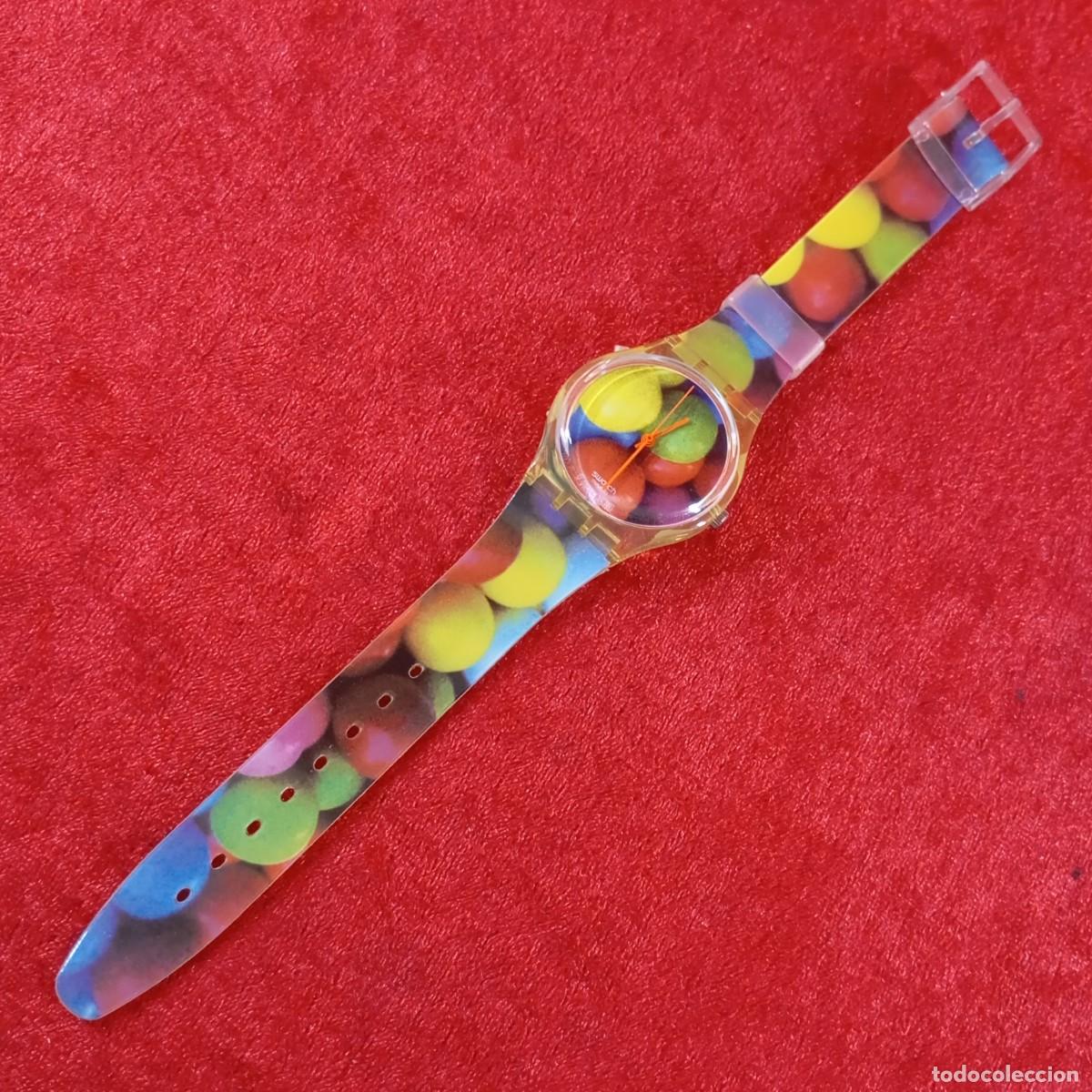 Relojes - Swatch: RELOJ SWATCH - BUBBLEGUM - GK283 - 1998 - BUBBLE - CANDY - CHICLES Y GOLOSINAS - VINTAGE / 327