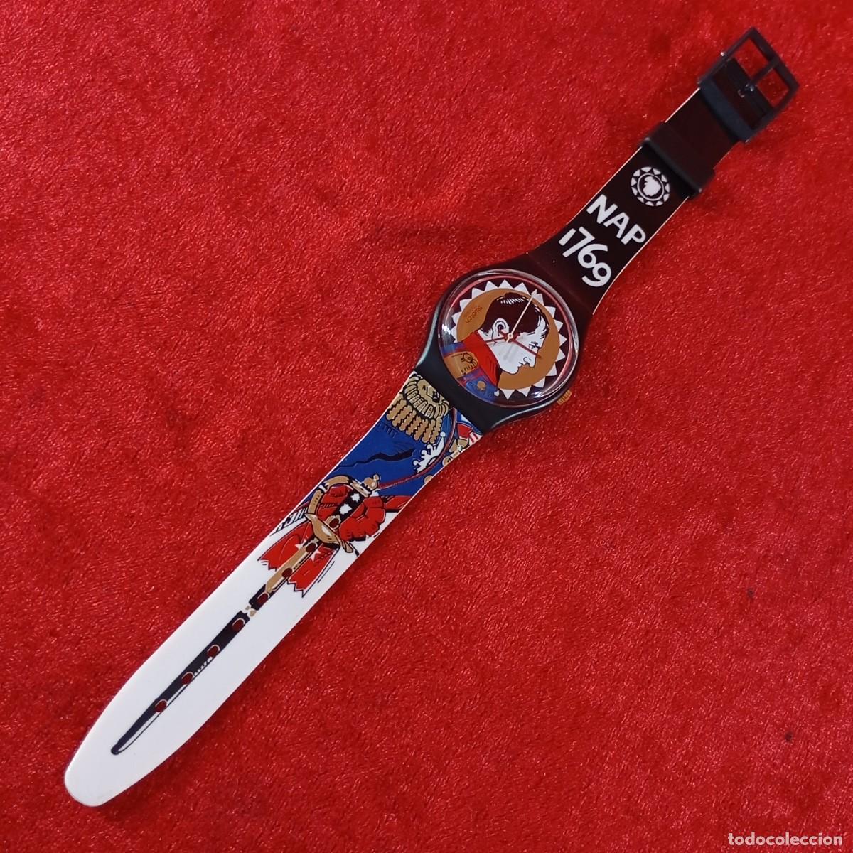 Relojes - Swatch: RELOJ SWATCH - NAP 1769 - NAPOLE&Oacute;N BONAPARTE - RAVAGE - GB158 - 1994 - VINTAGE / 328