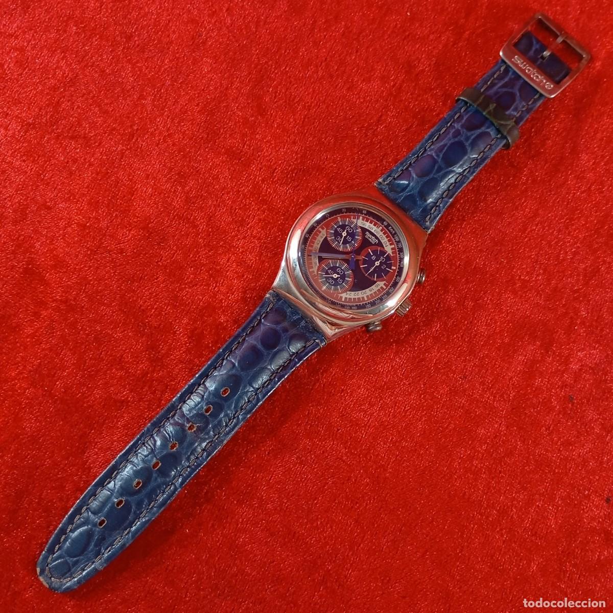Relojes - Swatch: RELOJ SWATCH - IRONY CHRONO - SEATRIP - YCS102 - 1990 - CRON&Oacute;GRAFO - VINTAGE / 334