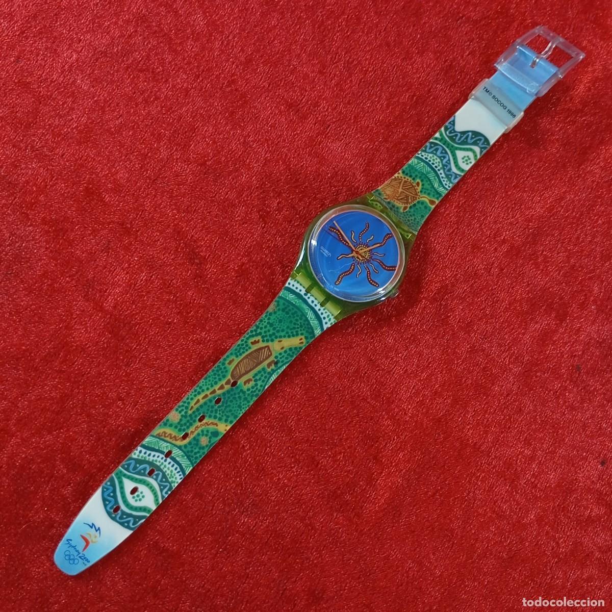 Relojes - Swatch: RELOJ SWATCH - GENT NOVA - JUEGOS OL&Iacute;MPICOS SIDNEY 2000 - GZ158 - 1999 - VINTAGE / 347