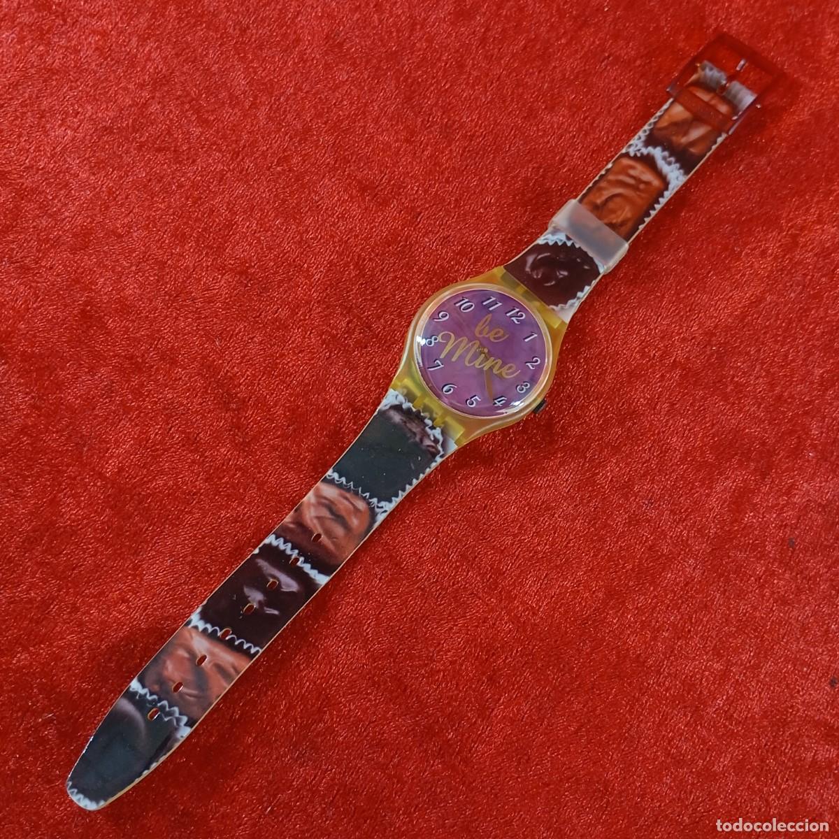 Relojes - Swatch: RELOJ SWATCH - BE MINE - GK291 - 1999 - TEM&Aacute;TICA DE CHOCOLATES - VINTAGE / 350