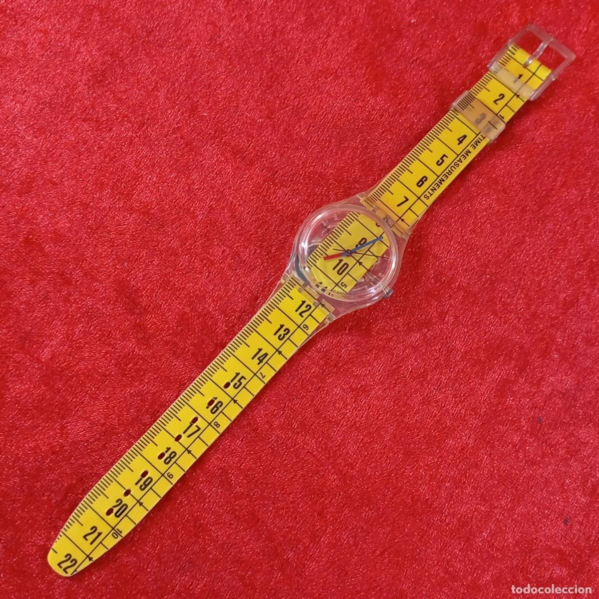 Relojes - Swatch: RELOJ SWATCH - GENT &rdquo;METRICA&rdquo; - GK263 - 1998 - CINTA M&Eacute;TRICA - VINTAGE / 354