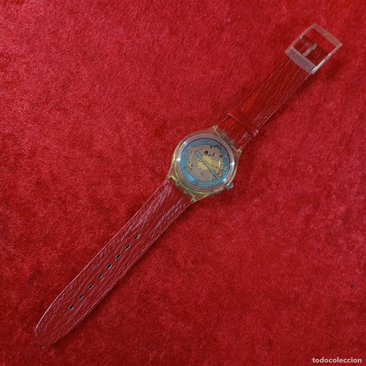 Relojes - Swatch: RELOJ SWATCH - RED AHEAD - AUTOMATICO - SAK101 - 1992 - VINTAGE / 356