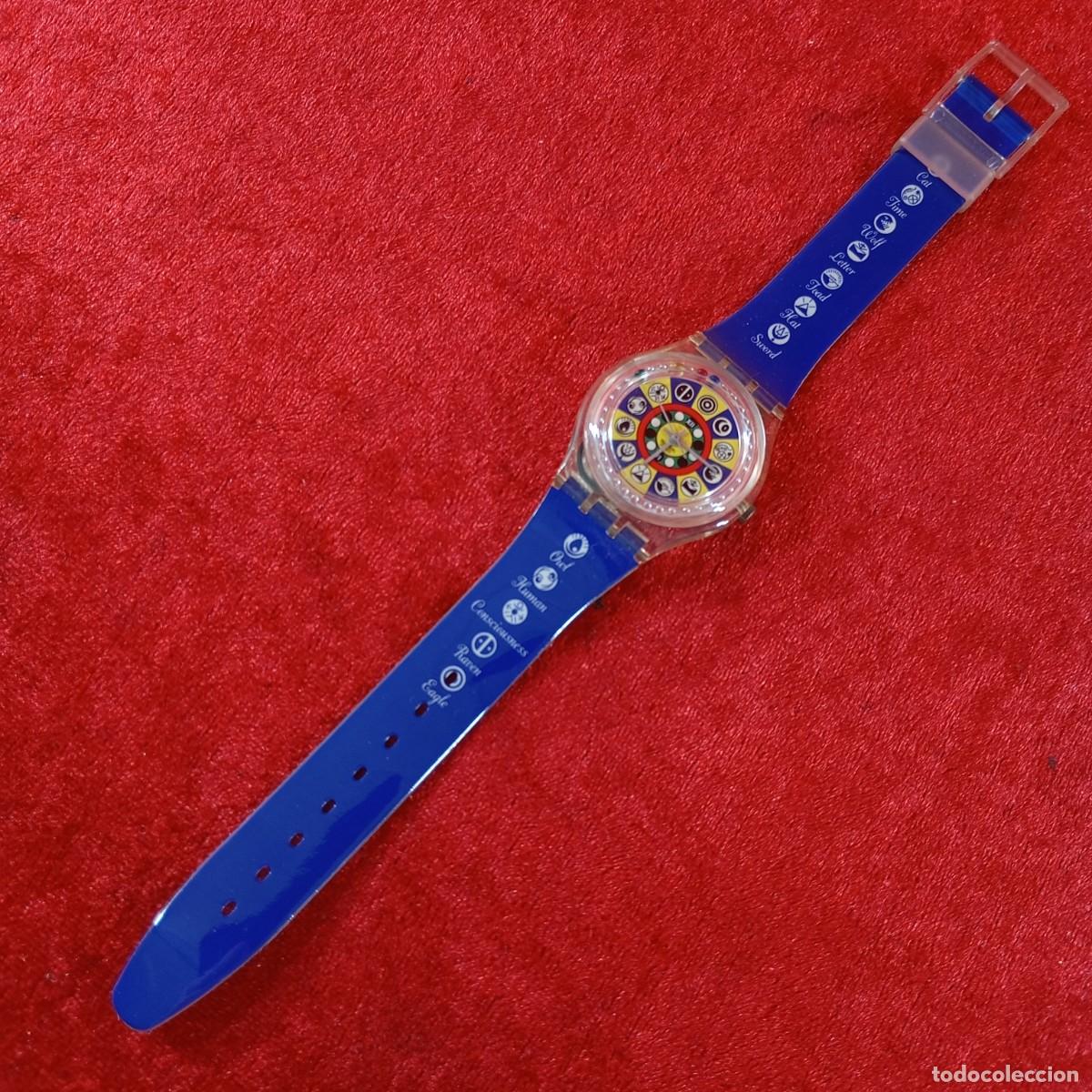 Relojes - Swatch: RELOJ SWATCH - ORACOLO - GZ151 - 1995 - WALTER WEGM&Uuml;LLER - S&Iacute;MBOLOS DEL TAROT - VINTAGE / 363
