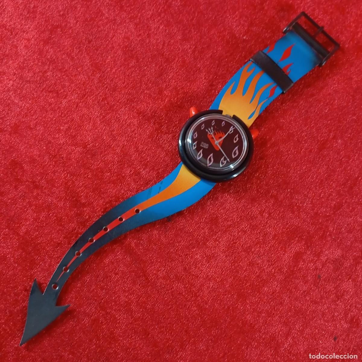 Relojes - Swatch: RELOJ SWATCH - &rdquo;HOT STUFF&rdquo; - POP SWATCH - PMB103 - 1994 - HALLOWEEN - DIABLO - VINTAGE / 365