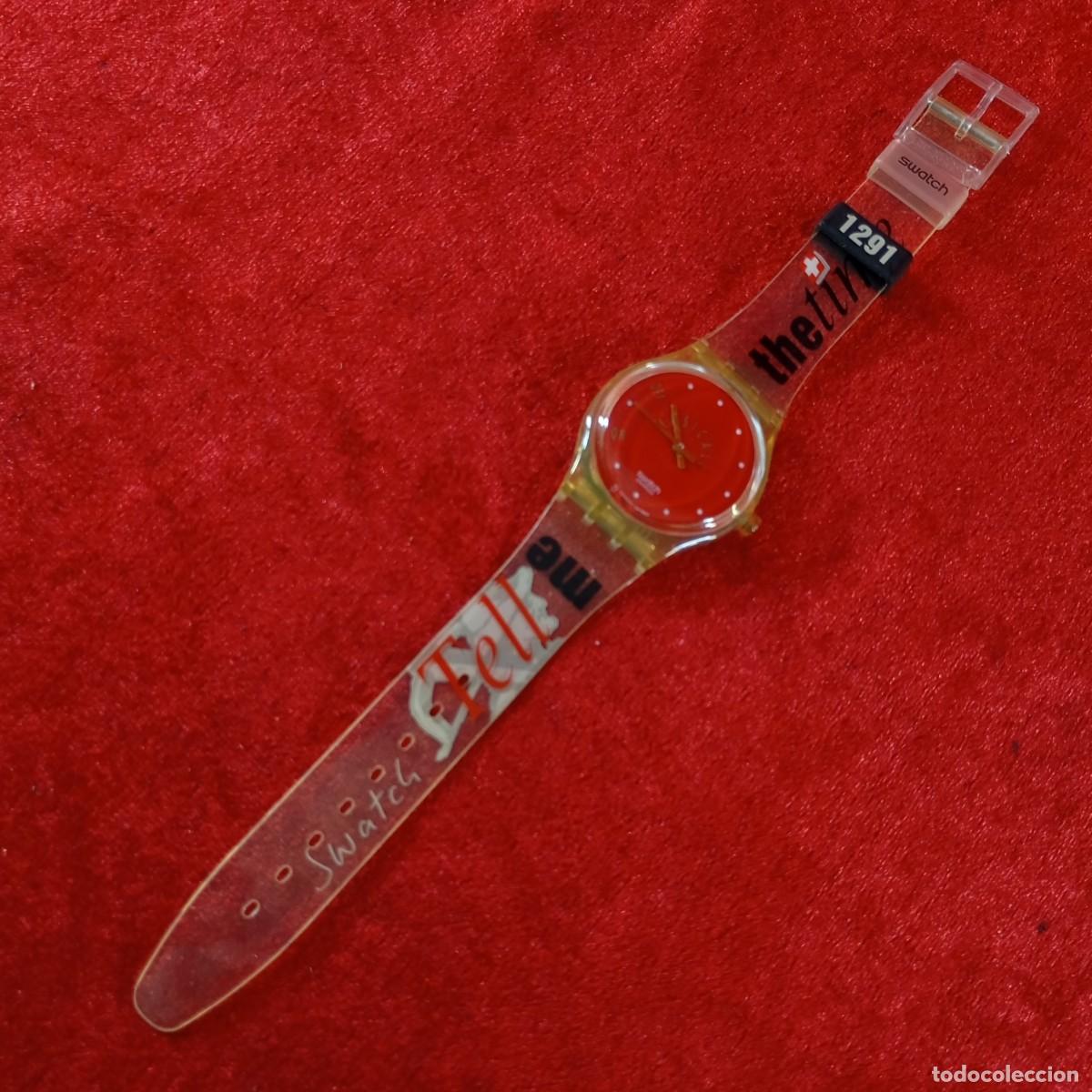Relojes - Swatch: RELOJ SWATCH - &rdquo;TELL ME THE TIME&rdquo; - MUSICALL - SLZ100C - 1997 - VINTAGE / 369
