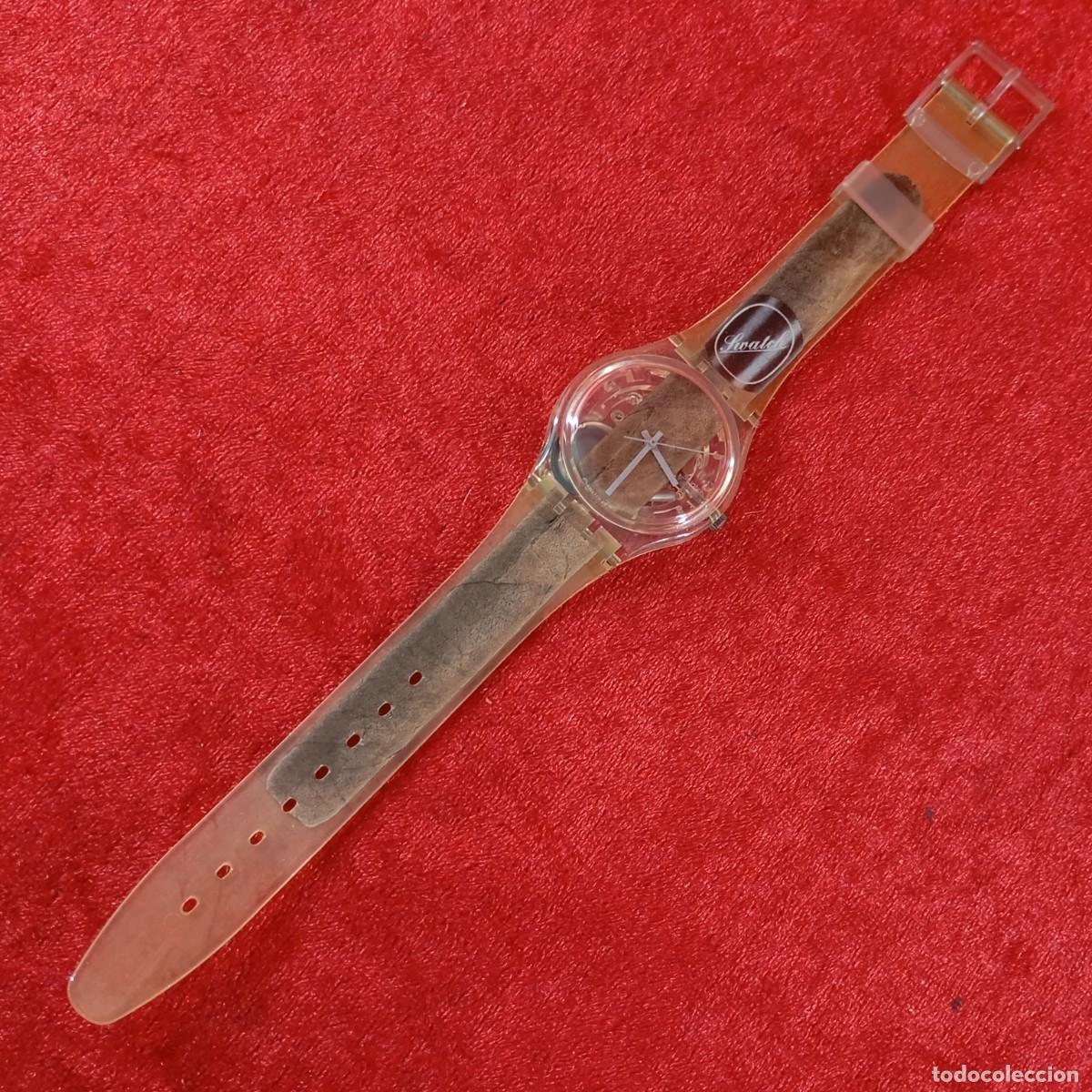 Relojes - Swatch: RELOJ SWATCH - CIGAR - GK250 - 1997 - CORREA TRANSPARENTE - PURO - VINTAGE / 370