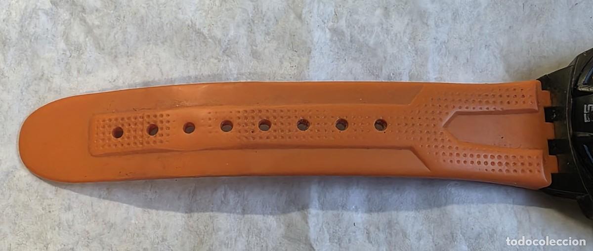 Relojes - Swatch: Reloj marca swatch, naranja y negro - Foto 7