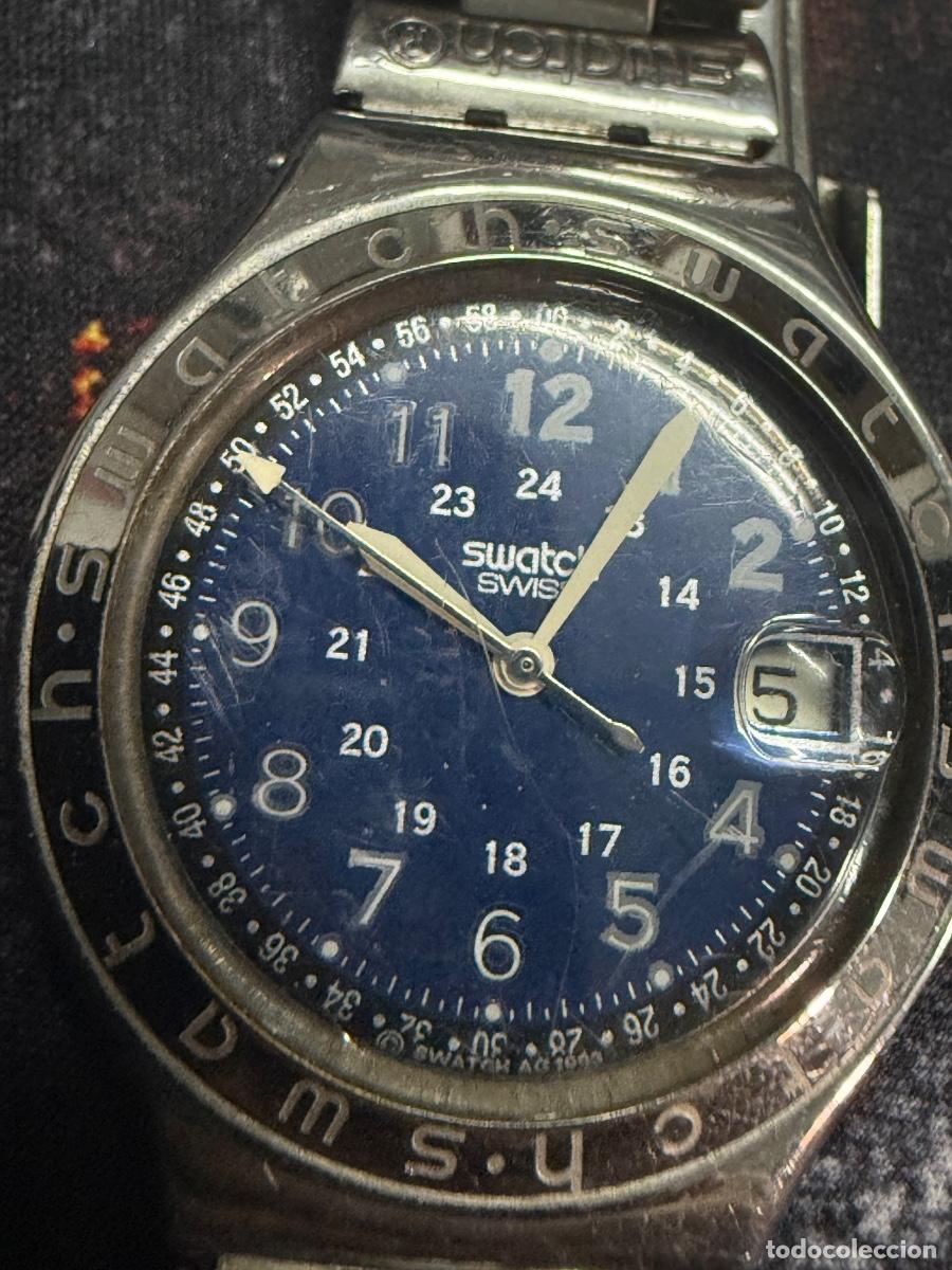 Montres - Swatch: SWATCH IRONY SWISS &middot; Acero &middot; Esfera Azul &middot; Original