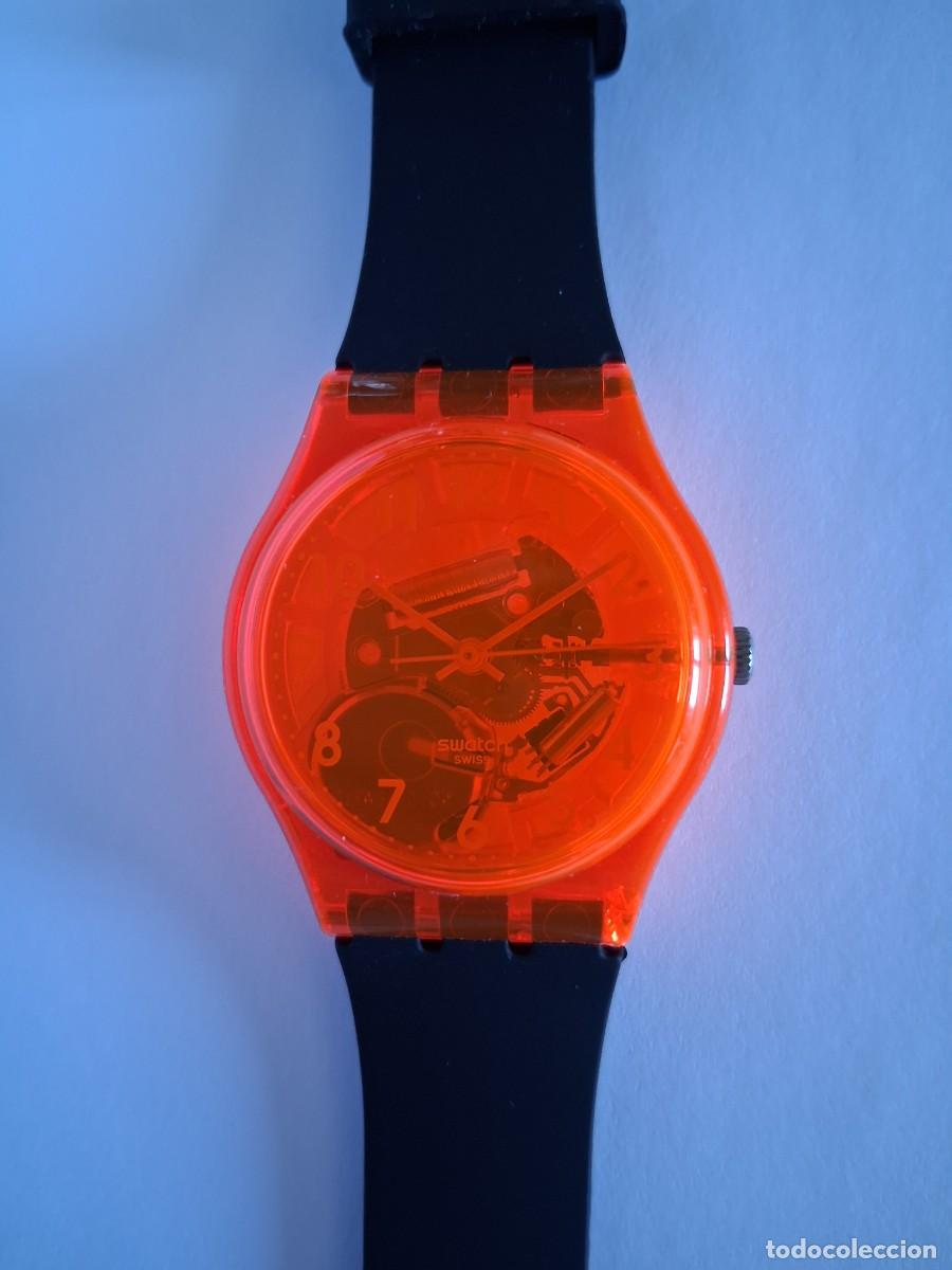 Relojes - Swatch: Reloj Swatch Gent Abricotier Rojo
