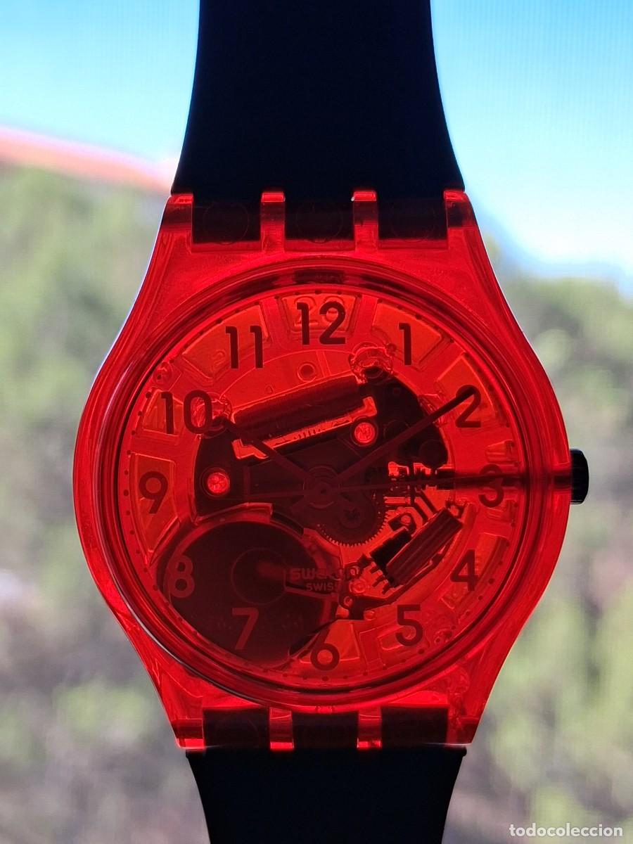 Relojes - Swatch: Reloj Swatch Gent Abricotier Rojo - Foto 8