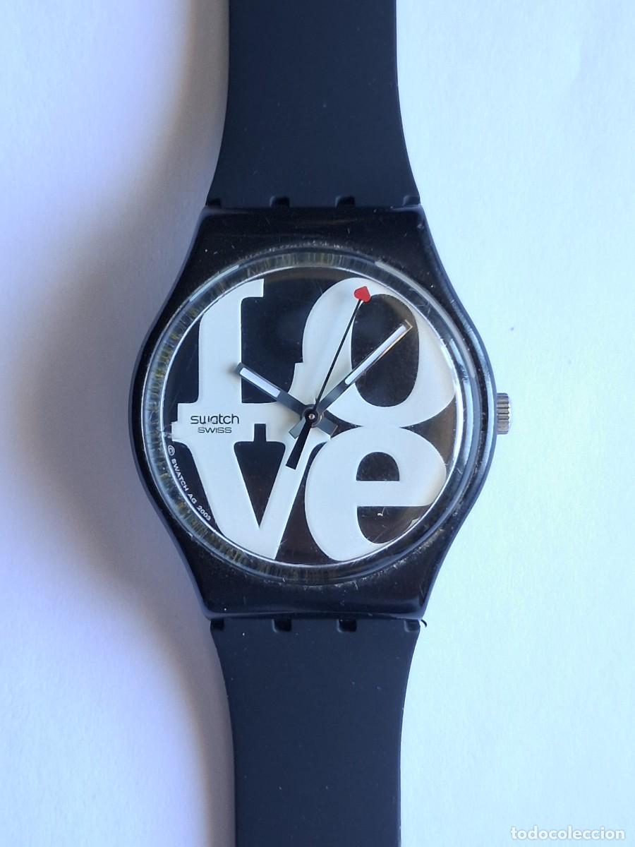 Relojes - Swatch: Reloj Swatch Enigmatic Love Negro