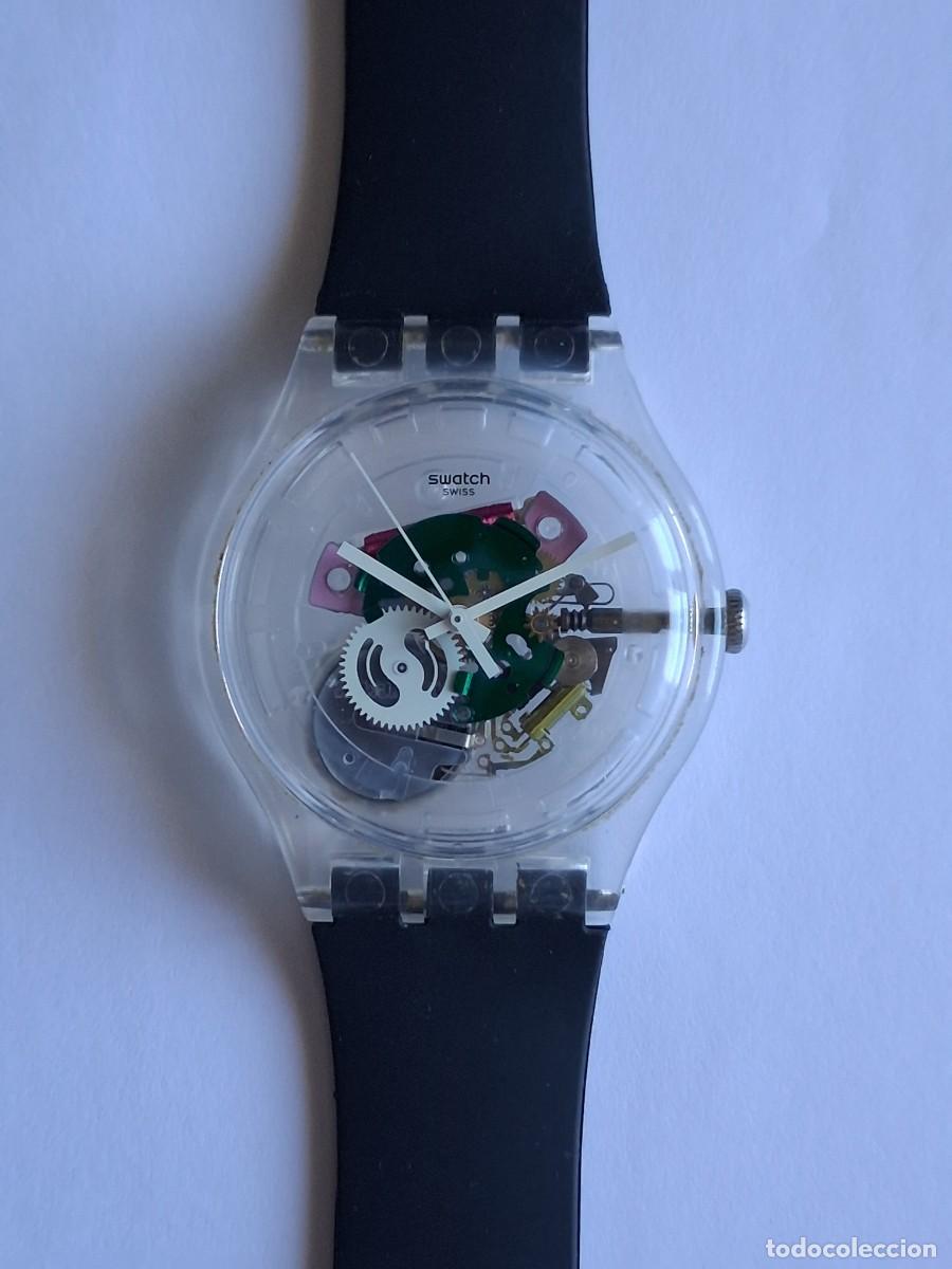 Relojes - Swatch: Reloj Swatch Random Ghost Transparente