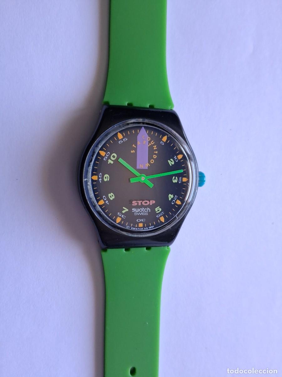 Relojes - Swatch: Reloj Swatch StopWatch Verde - Foto 3