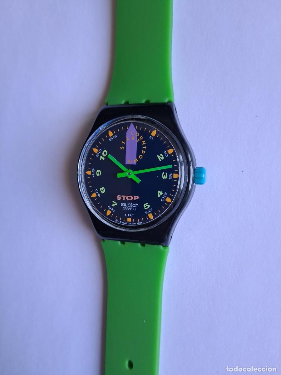 Relojes - Swatch: Reloj Swatch StopWatch Verde - Foto 4