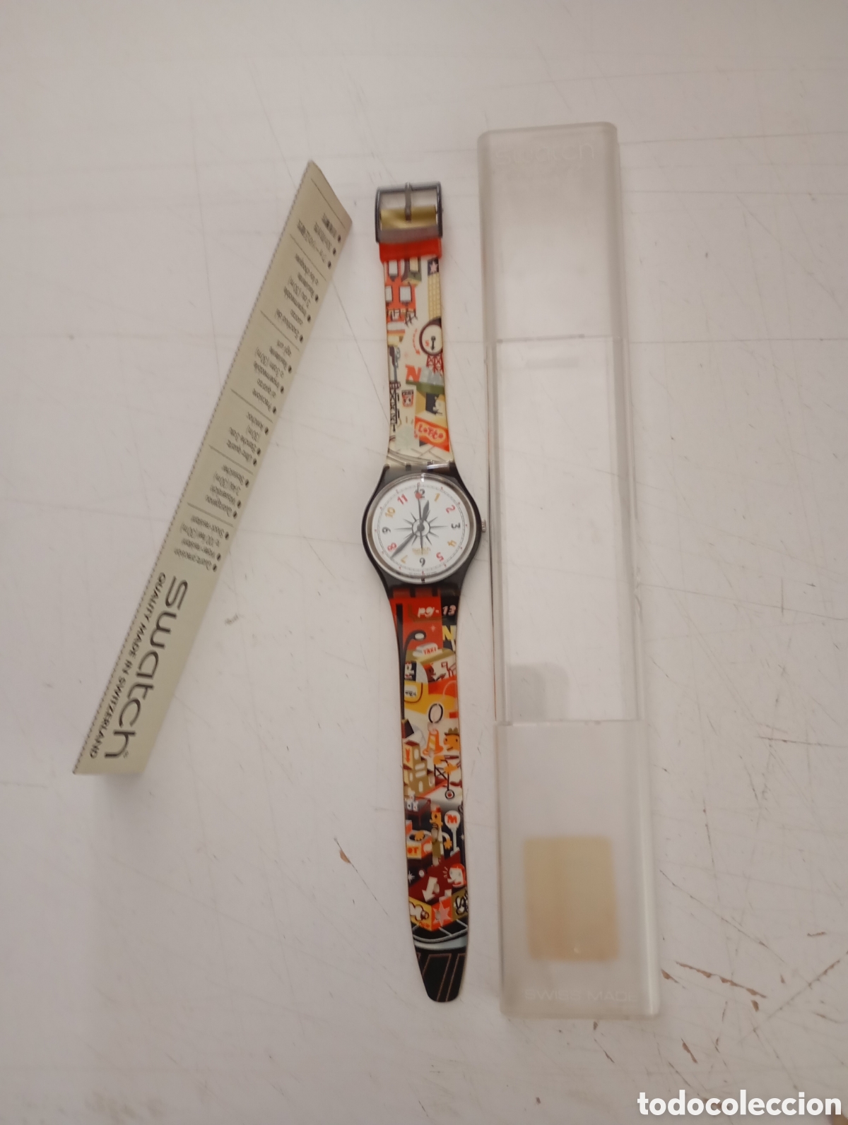 Relojes - Swatch: RELOJ SWATCH VINTAGE EN SU CAJA - SIN USAR
