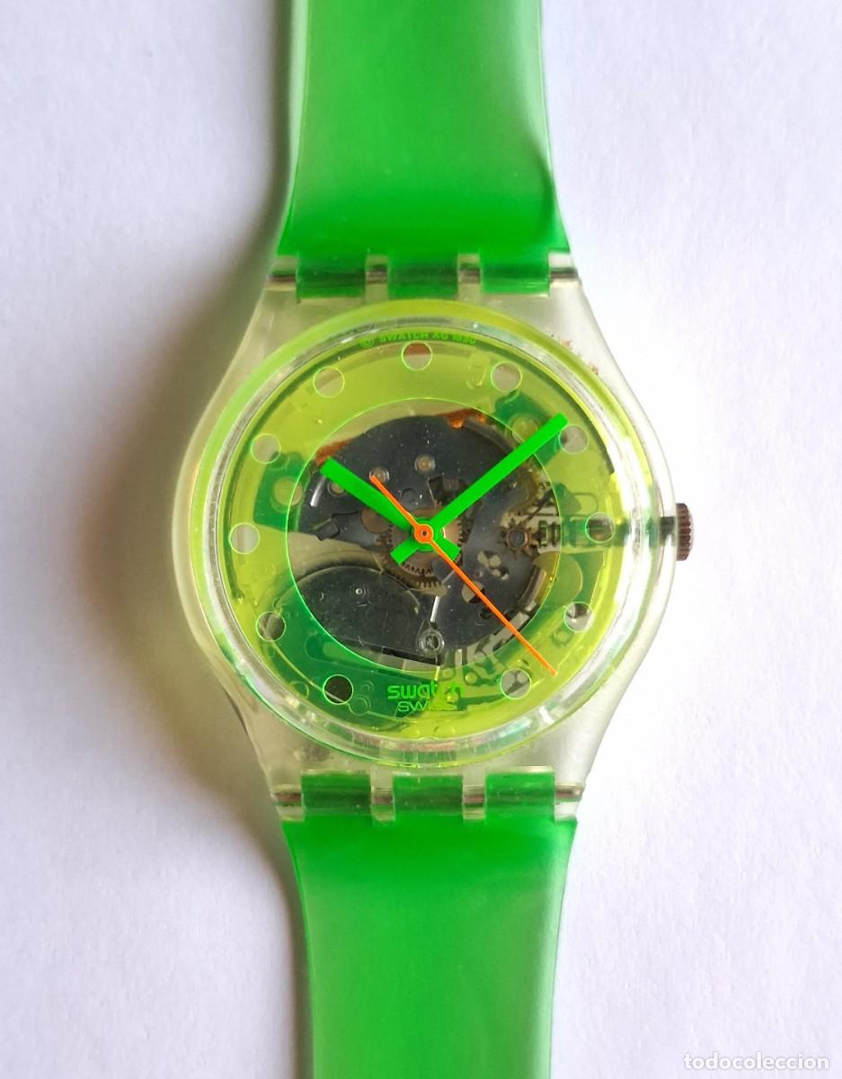 Relojes - Swatch: Reloj Swatch Bermudas Verde Ne&oacute;n - Foto 1