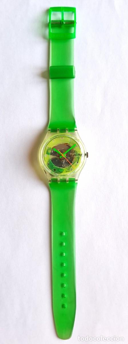 Relojes - Swatch: Reloj Swatch Bermudas Verde Ne&oacute;n - Foto 2