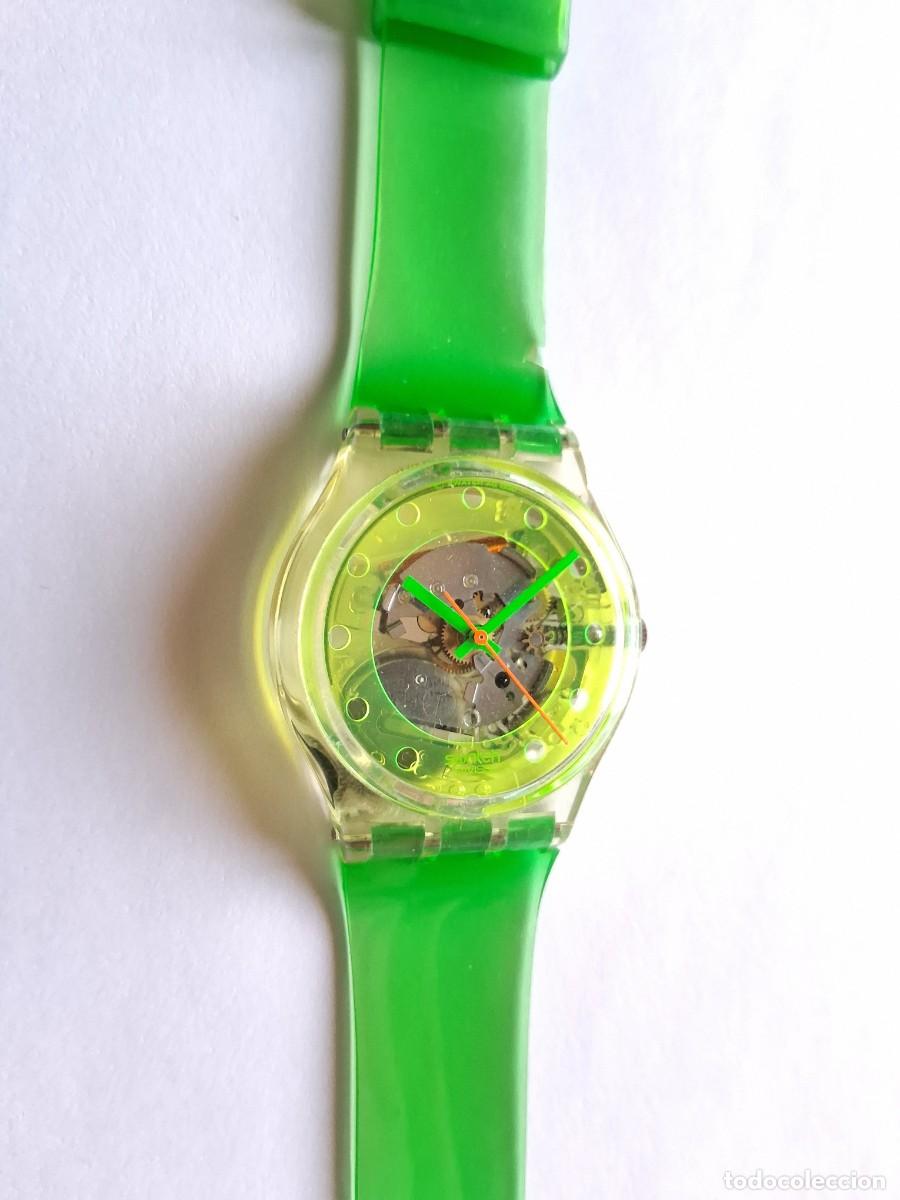 Relojes - Swatch: Reloj Swatch Bermudas Verde Ne&oacute;n - Foto 4