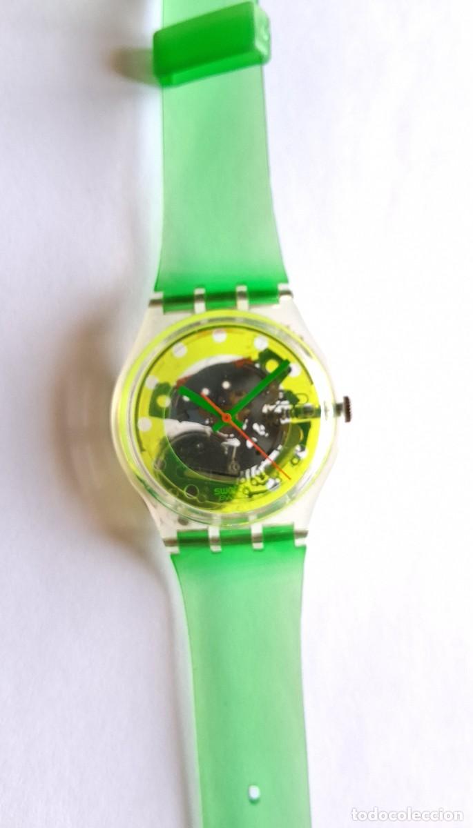 Relojes - Swatch: Reloj Swatch Bermudas Verde Ne&oacute;n - Foto 6