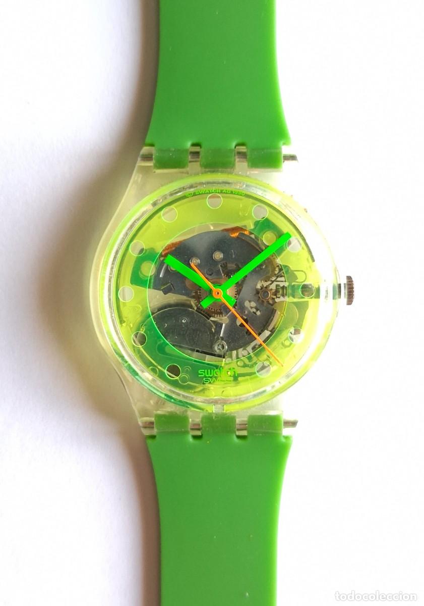 Relojes - Swatch: Reloj Swatch Bermudas Correa Verde - Foto 1
