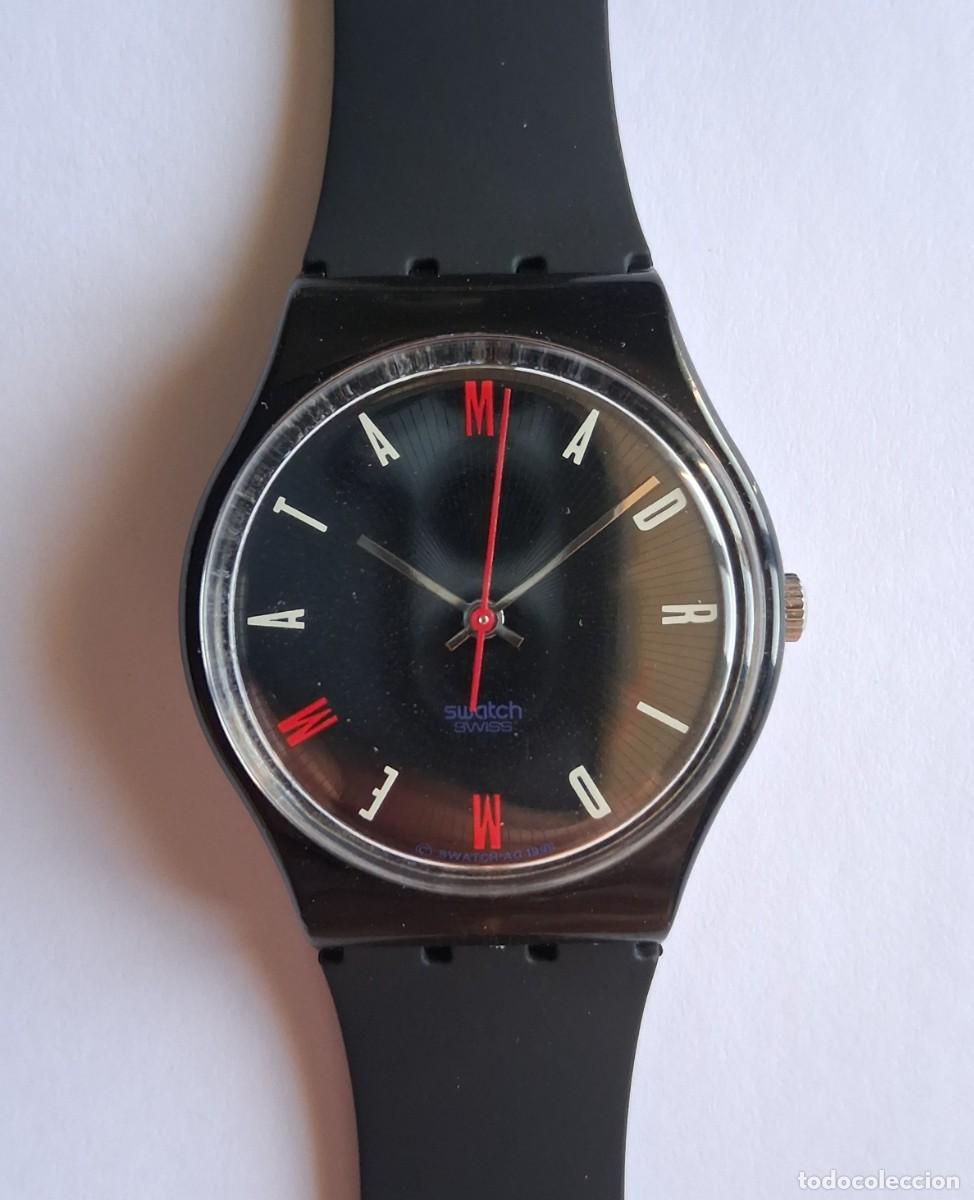 Relojes - Swatch: Swatch Madrid Me Mata. a&ntilde;os 90