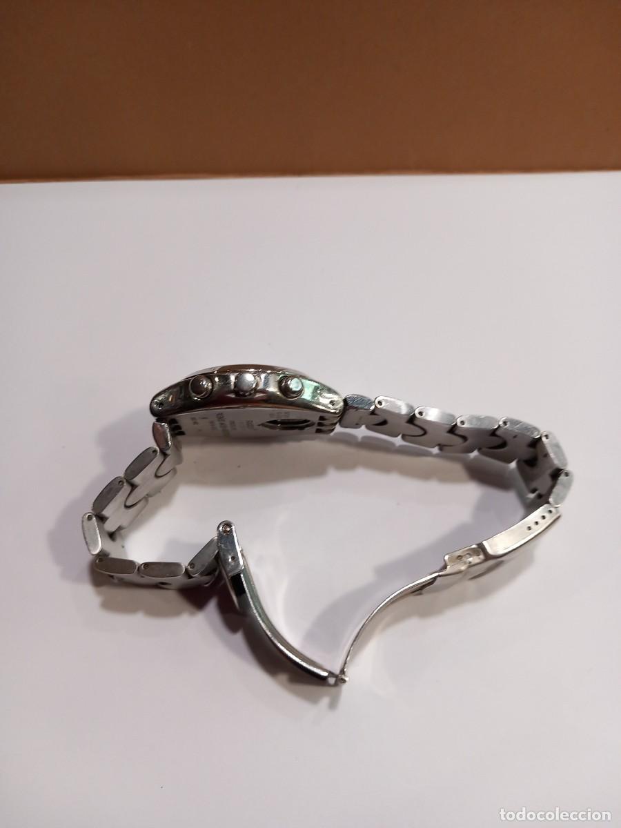 Relojes - Swatch: SWATCH RELOJ CRONO CON SU CORREA ORIGINAL (G) - Foto 7