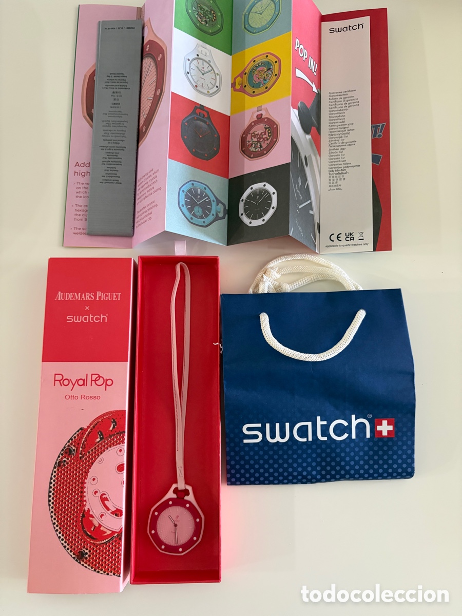 Relojes - Swatch: Reloj Swatch Royal Pop &ldquo;Otto Rosso&rdquo;