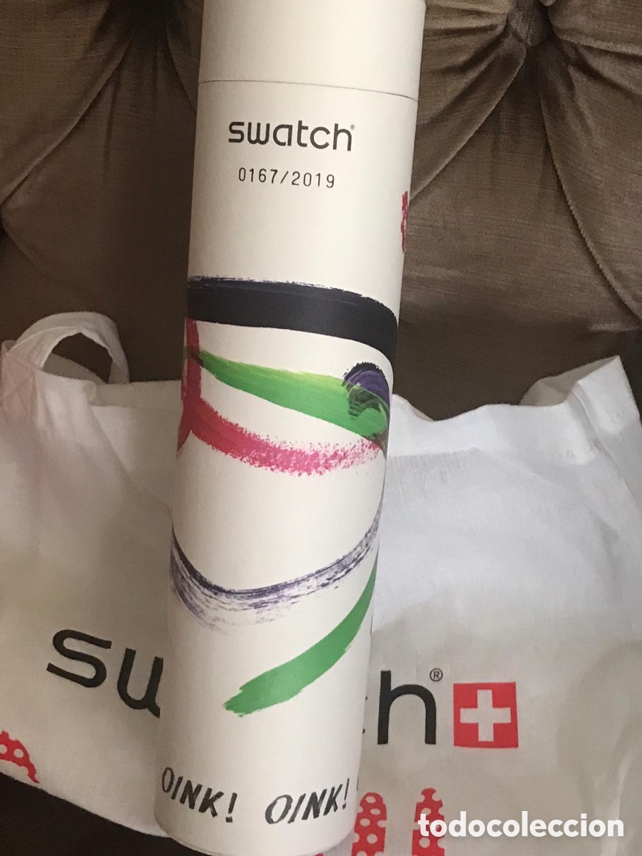 Relojes - Swatch: Reloj swatch Picasso serie muy limitada.