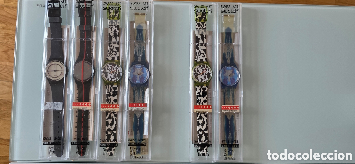Relojes - Swatch: Lote 6 relojes Swatch