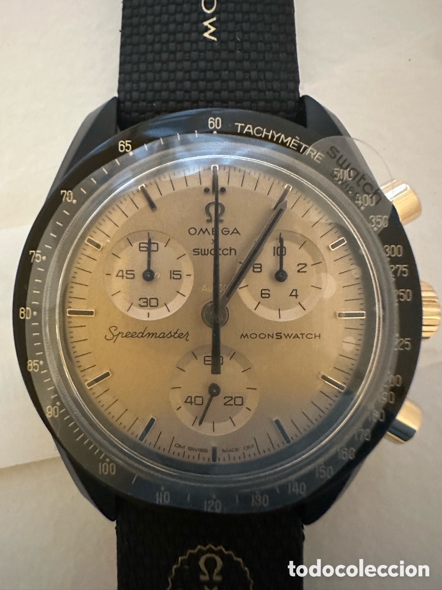 Relojes - Swatch: Omega x Swatch MoonSwatch Mission to the Moon 1969 Oro Ed. Limitada