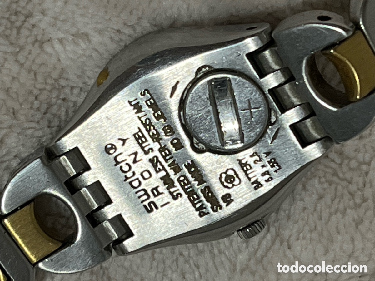 Relojes - Swatch: Reloj vintage Swatch Irony Medium &rdquo;Pinkaround&rdquo;.Buen estado