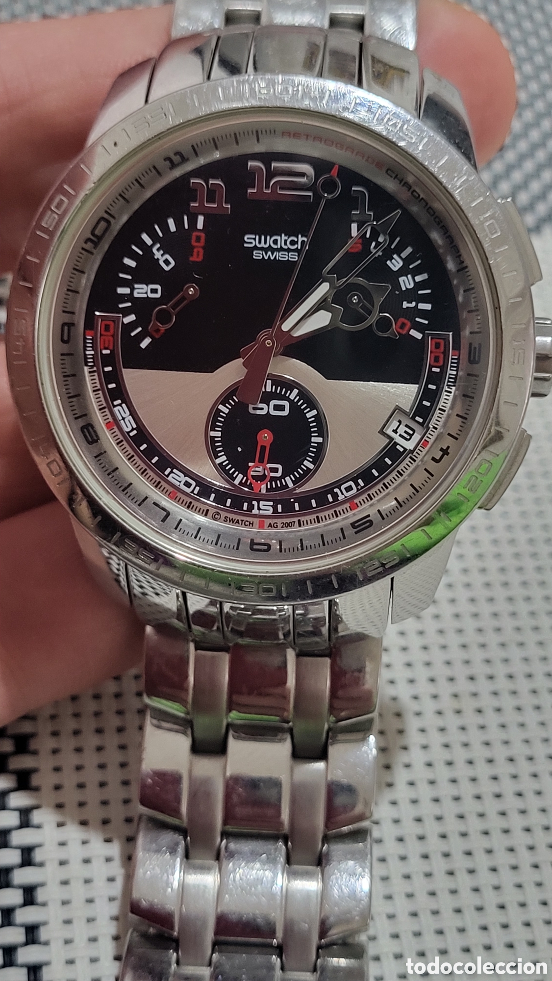 Relojes - Swatch: Reloj pulsera cronograph Swatch Swiss