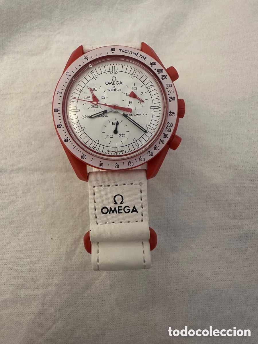 Relojes - Swatch: OMEGA x SWATCH MOONSWATCH MISSION TO MARS &ndash; CRON&Oacute;GRAFO &ndash; MUY BUEN ESTADO