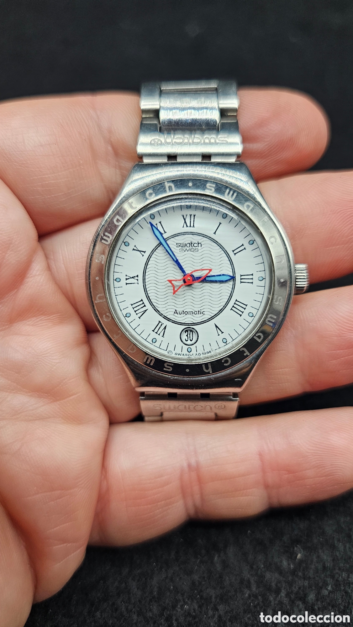 Relojes - Swatch: Reloj autom&aacute;tico Swatch perfecto funcionamiento