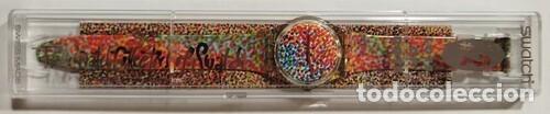 Relojes - Swatch: SWATCH LOTS OF DOTS (ref. GZ121) de 1992. Club Special dise&ntilde;ado por Alessandro Mendini...