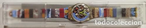 Relojes - Swatch: SWATCH THE PEOPLE / ONE HUNDRED MILLION (ref. GZ126) de 1992. Edici&oacute;n conmemorativa...