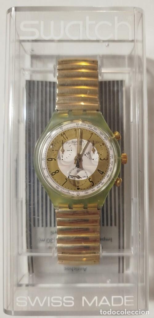 Relojes - Swatch: SWATCH AWARD (ref. SCB108) de 1992. Cron&oacute;grafo Swatch con movimiento de cuarzo...