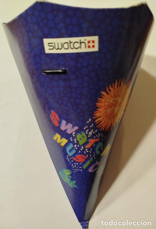 Relojes - Swatch: SWATCH EUROPE IN CONCERT (ref. SLB101) de 1993. MusiCall Special con melod&iacute;a de Jean-Michel
