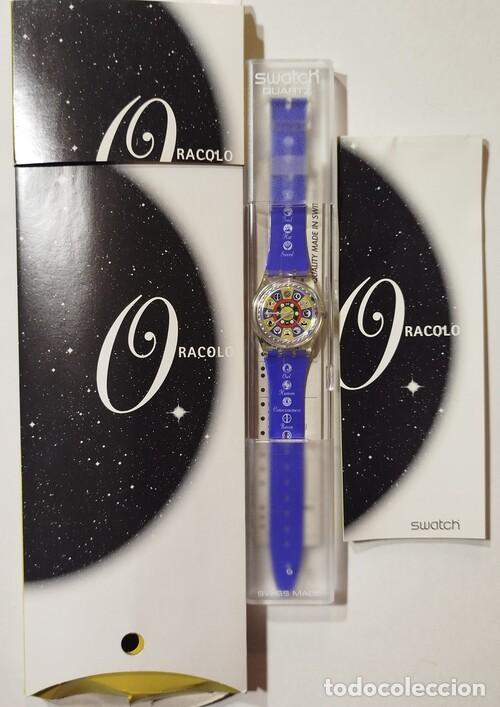 Relojes - Swatch: SWATCH ORACOLO (ref. GZ151) de 1996. Special Gent con cuatro peque&ntilde;as bolas m&oacute;viles...
