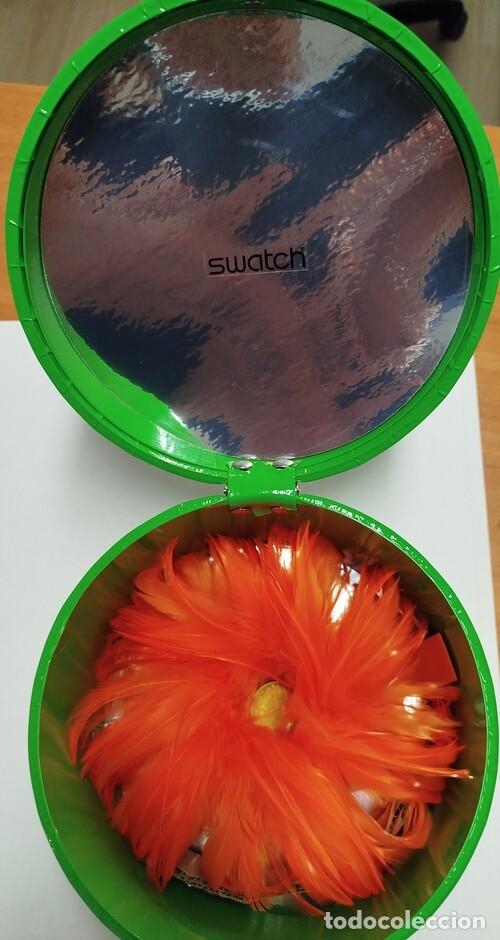 Relojes - Swatch: SWATCH FEATHERS (ref. PMZ105) de 1997. Midi Pop Special dise&ntilde;ado por Rudolph Moshammer...