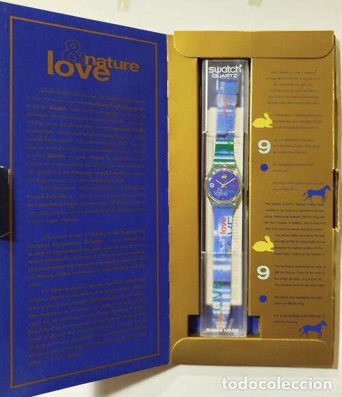 Uhren - Swatch: SWATCH LOVE & NATURE (ref. GZ156) de 1999. Dise&ntilde;ado por la princesa Bajrakitiyabha...