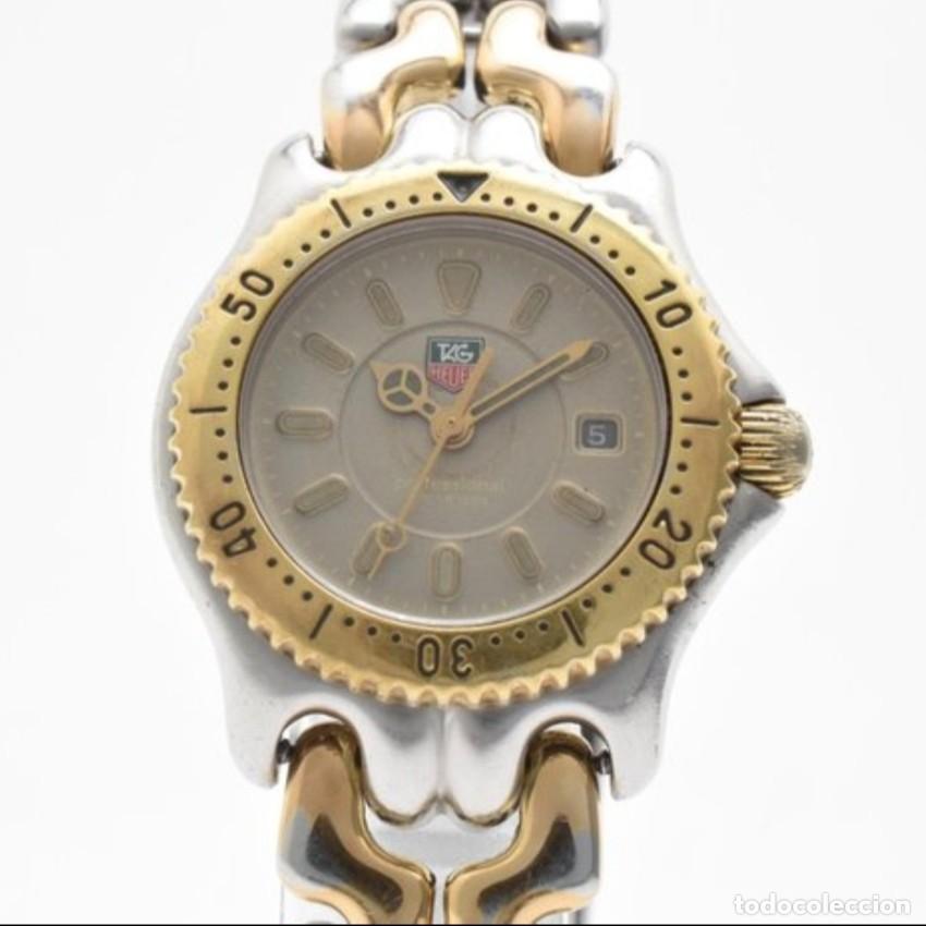 Uhren - TAG Heuer: RELOJ SE&Ntilde;ORA EN ACERO Y ORO. MARCA TAG HEUER - PROFESSIONAL. ESFERA 28 MM.QUARTZ. A&Ntilde;OS 1990-1999