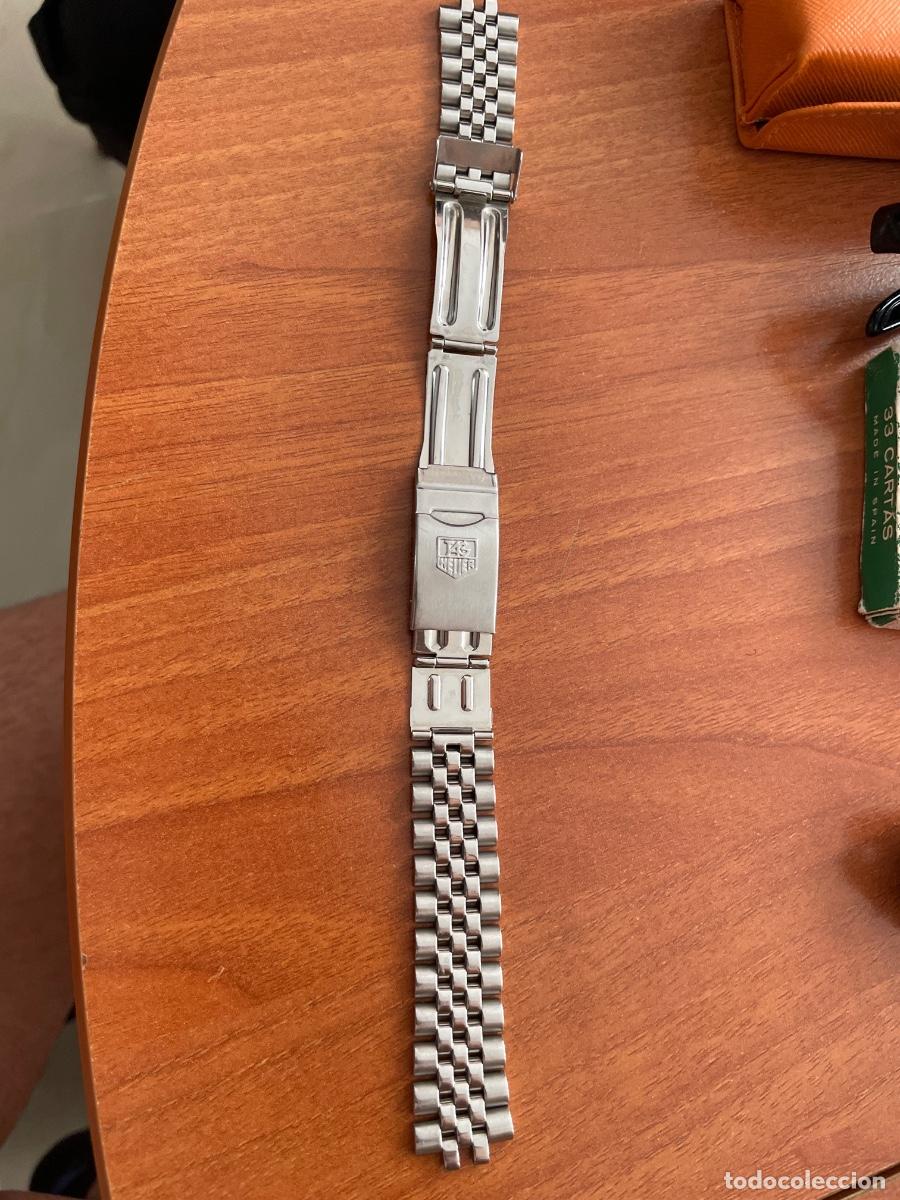 Relojes - TAG Heuer: Brazalete Original TAG Heuer 195/8 Vintage - Estilo Jubilee (A&ntilde;os 80/90)