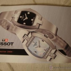 Relojes - Tissot: CATALOGO TISSOT COLECCION AÑO 2004, ORIGINAL, COMPLETO.