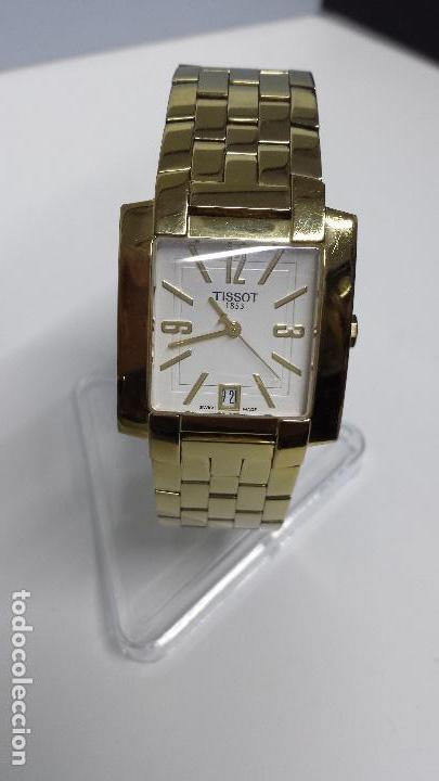 reloj tissot hombre acero y oro - Compra venta en todocoleccion