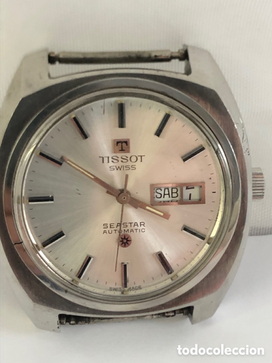 Relojes - Tissot: Tissot seastar automatic cal 2571 ( funciona con defectos ) - Foto 9