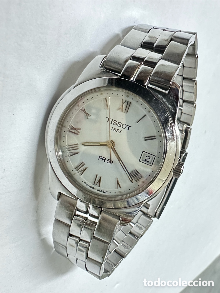 Reloj TISSOT 1853 PR50 QUARTZ DATE SWISS MADE